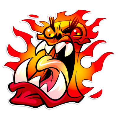 ANGRY sticker