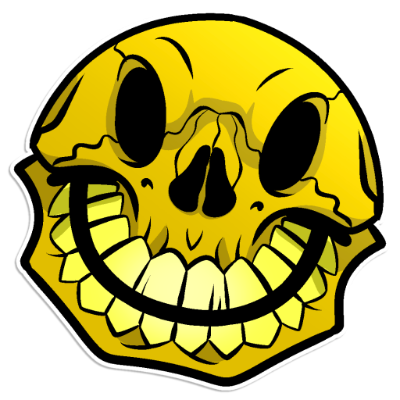 SMILE sticker